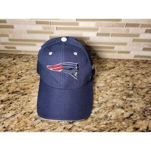 New England Patriots Hat Adjustable Strapback Cap Blue NFL Football One Size